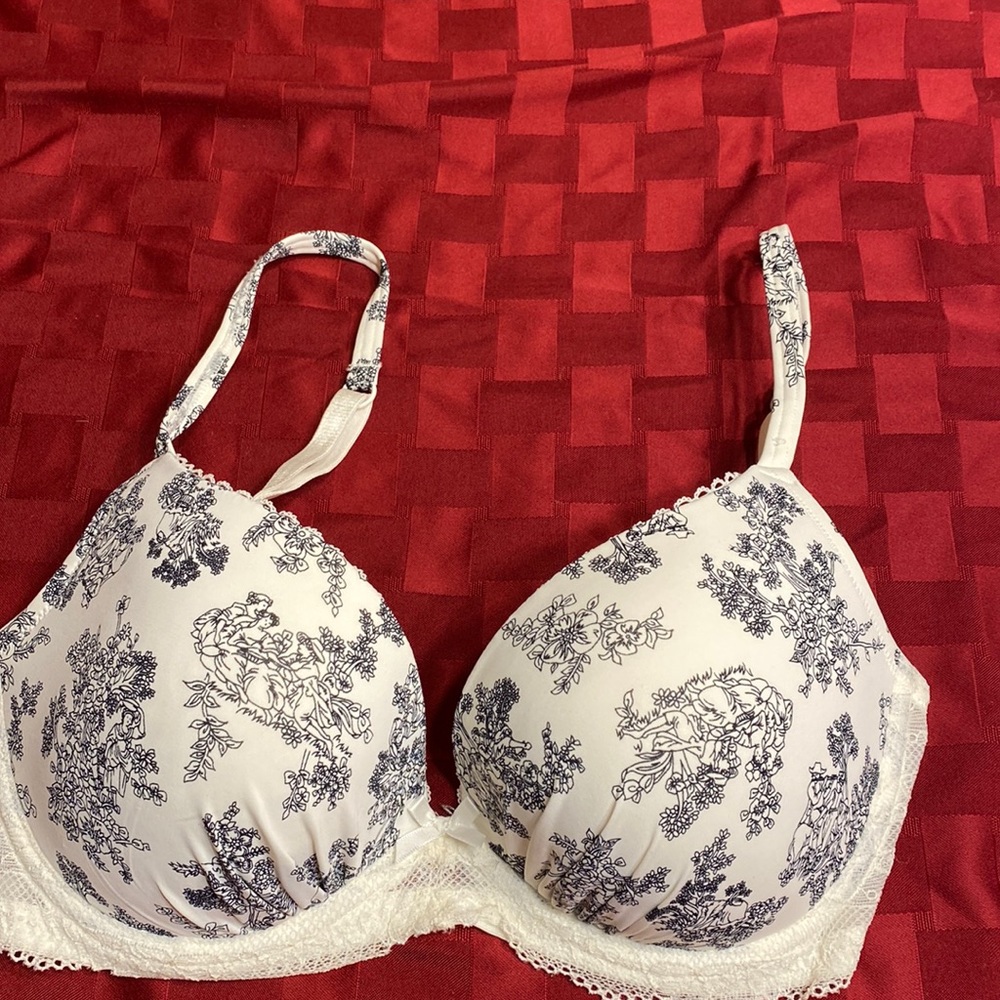 Toile print bra
